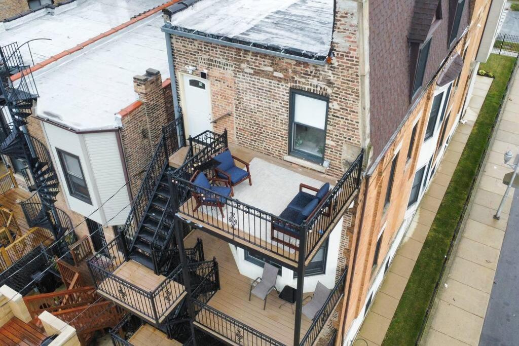 The Penthouse, Lux Stay Near Downtown, Uofc & Lake Chicago Exteriör bild